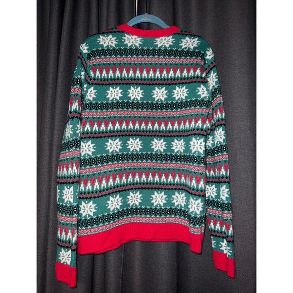Ugly Christmas Sweater Xmas Size Small Shark - Picture 2 of 2